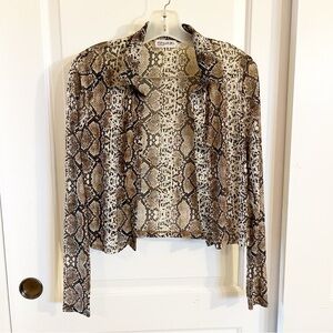 Popular 21 Button Up Blouse